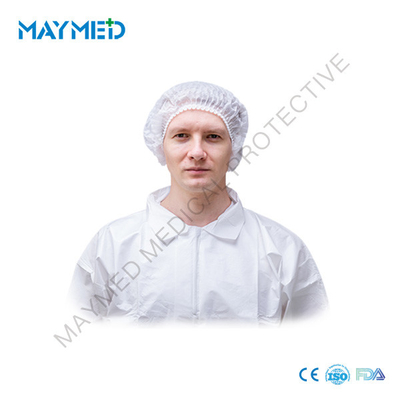 PP Nonwoven colorful and comfortable Strip Clip Disposable Mob Cap for doctors and nurses ISO13485