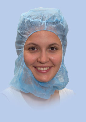 35g Nonwoven PP Hood Disposable Surgical Caps colorful PP head protective caps  ISO13485