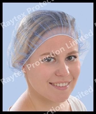 21 inch Nylon Nonwoven Hairnet Disposable ISO13485 for food industry and anti dust