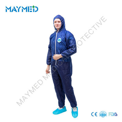 Basic Protection Disposable PP Nonwoven Medical Coverall for Mining and construction industry