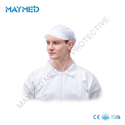Doctor Use Protective Disposable Surgical Caps Latex Free from colourful PP and SMS  ISO13485
