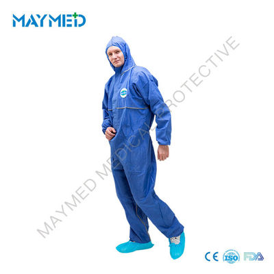 Basic Protection Disposable PP Nonwoven Medical Coverall for Mining and construction industry