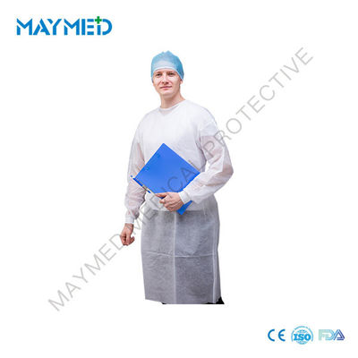 Doctor Long Sleeves PP Nonwoven Disposable Isolation Gowns