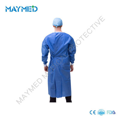 SMS Hospital Nonwoven Disposable Operating Gowns With Cuffs surgical gowns