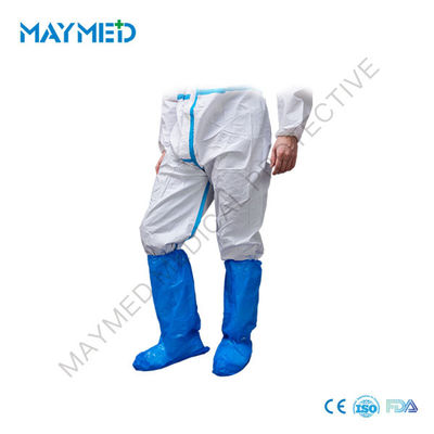 Disposable Waterproof Protective Medical CPE Shoe Bootie Covers