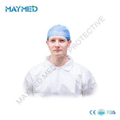 elastic Nonwoven PP Hood Disposable Surgeon Cap